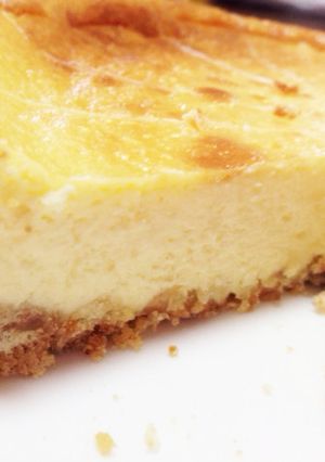簡単ベイクドチーズケーキ！♡-レシピのメイン写真