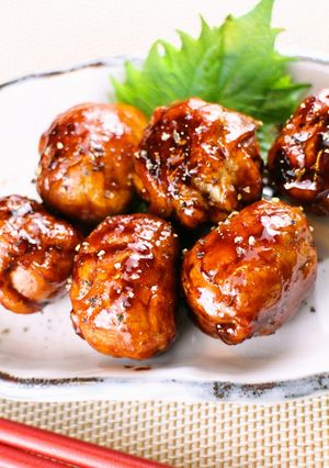 照り照り♡肉巻きうずらの卵ちゃん-レシピのメイン写真