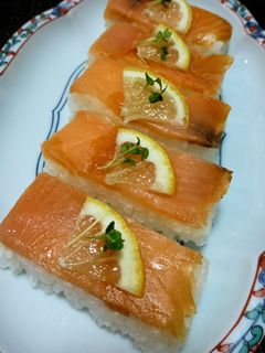 ママのサーモンの押し寿司-レシピのメイン写真