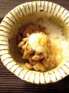 野菜ソムリエの、とろろ大根おろし納豆。-レシピのメイン写真