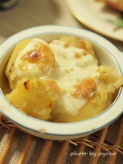 おでんのリメイク☆じゃがいもチーズ焼き-レシピのメイン写真