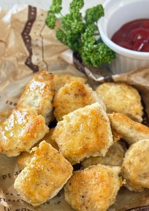 むらさきもち麦粉deチキンナゲット-レシピのメイン写真