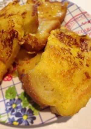 5分で朝食！簡単ふわふわフレンチトースト-レシピのメイン写真