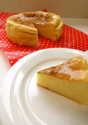 じゃがいも♡ミルクスフレチーズケーキ-レシピのメイン写真