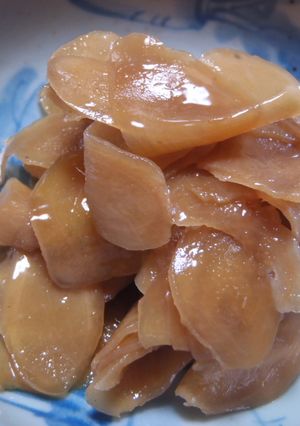 麺つゆで作る…簡単「生姜の佃煮」-レシピのメイン写真
