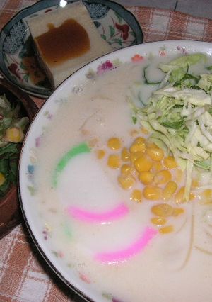 豆乳ラーメン-レシピのメイン写真