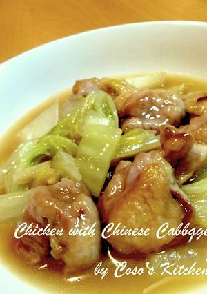 白菜とろりん☆エバラ鍋の素で鶏肉のうま煮-レシピのメイン写真