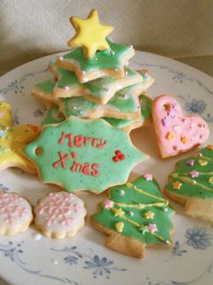 クリスマスのアイシングクッキー-レシピのメイン写真