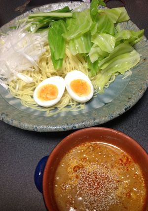 野菜たっぷり♡やみつきハマる広島風つけ麺-レシピのメイン写真