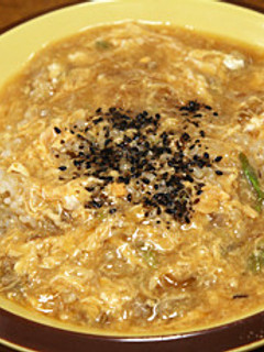 残ったタネで作る『ギョウザ卵あんかけ丼』-レシピのメイン写真