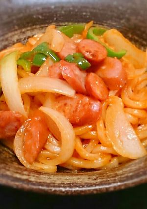 まろやかナポリうどん-レシピのメイン写真
