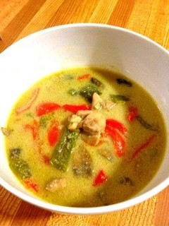 料理男子のグリーンカレー-レシピのメイン写真