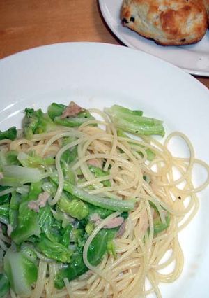 春キャベツとツナのペペロン-レシピのメイン写真