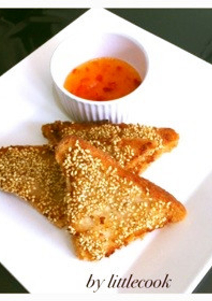 タイ料理☆海老とイカのトースト揚げ-レシピのメイン写真