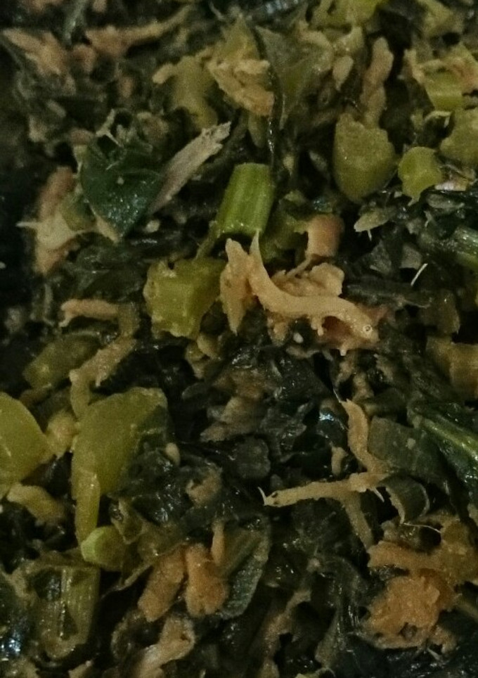 【始末の料理】大根の葉とねぎの青いとこで-レシピのメイン写真
