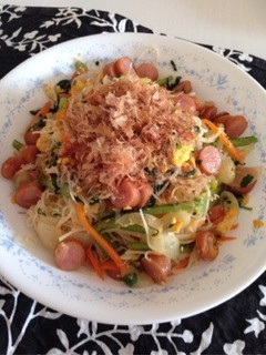 簡単!そうめんチャンプルー♪-レシピのメイン写真