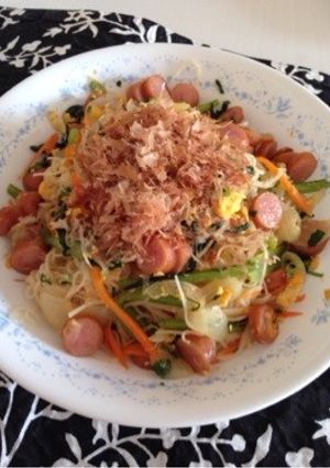 簡単！そうめんチャンプルー♪-レシピのメイン写真