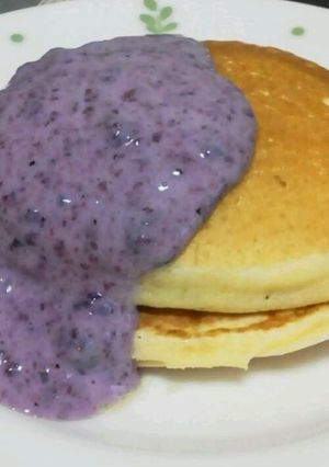 ふんわりパンケーキ♡-レシピのメイン写真