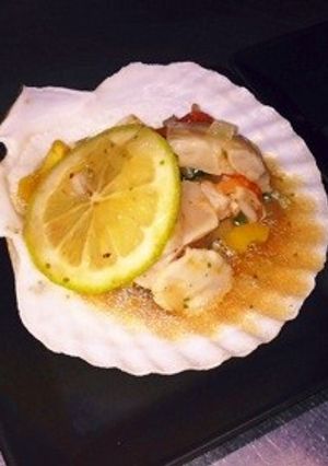 初心者簡単レモンホタテカルパッチョサラダ-レシピのメイン写真