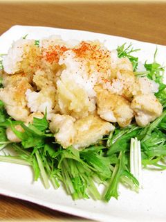 揚げ鶏のさっぱりおろしポン酢和え-レシピのメイン写真