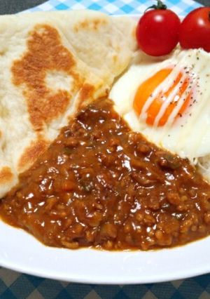 カフェ風ワンプレート～ナン＆カレー～-レシピのメイン写真