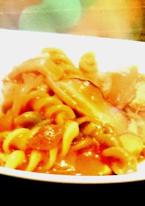 クリスマス☆チキンとキノコのトマト煮込み-レシピのメイン写真