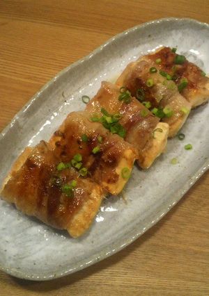 豆腐の豚バラ巻き☆ポン酢がけ-レシピのメイン写真