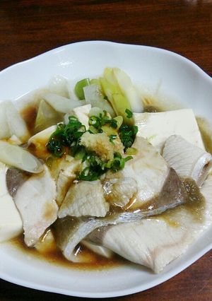 あったかリッチ！ブリしゃぶ湯豆腐-レシピのメイン写真