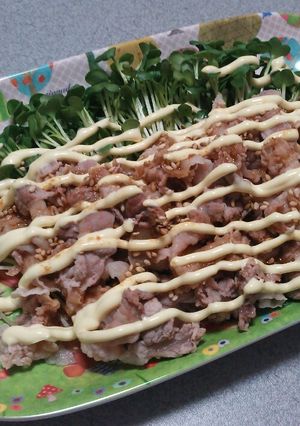 焼肉のタレが決め手の豚サラダ☆-レシピのメイン写真