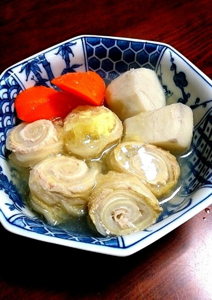 豚ロール白菜と里芋のポトフしょうが餡がけ-レシピのメイン写真