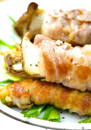 余ったきのこで！シンプル塩味きのこ肉巻き-レシピのメイン写真