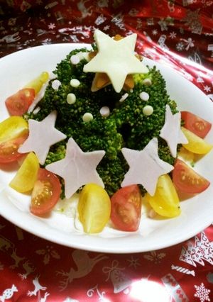 クリスマス★ブロッコリーツリーサラダ★-レシピのメイン写真