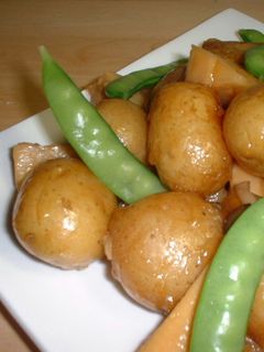 新じゃがでテリテリ揚げ煮-レシピのメイン写真
