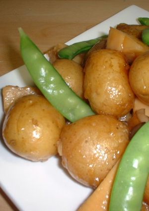 新じゃがでテリテリ揚げ煮-レシピのメイン写真