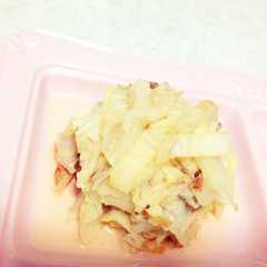รูปของ レモン香る＊白菜のおかか和え♡