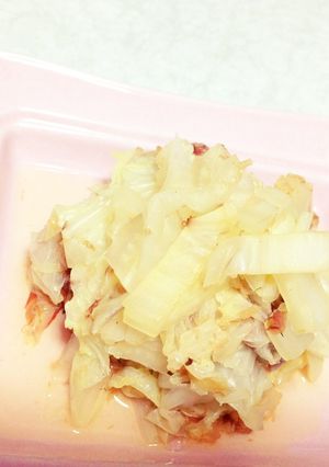 レモン香る＊白菜のおかか和え♡-レシピのメイン写真