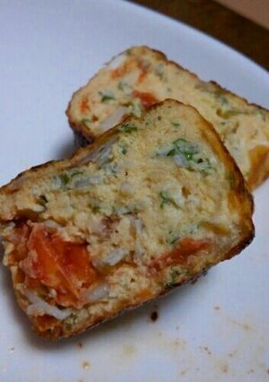 たまご焼き　トマト入り-レシピのメイン写真
