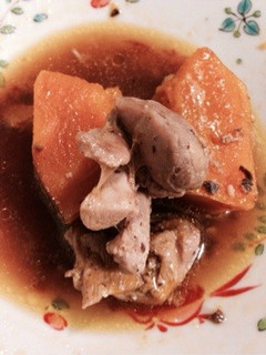 かぼちゃと鶏の煮物 豆豉味-レシピのメイン写真