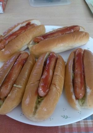 我が家のホットドッグ-レシピのメイン写真