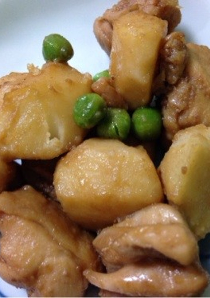 里芋と鶏肉の煮ころがし-レシピのメイン写真
