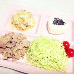 รูปของ 豚ロースのしょうが焼き♡