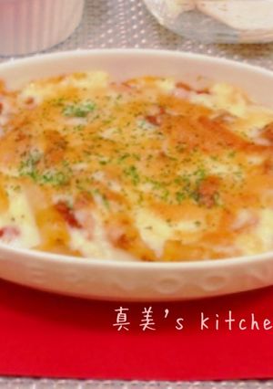 ミートソースのマカロニグラタン-レシピのメイン写真