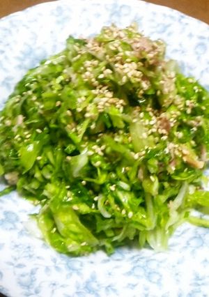 俺流！キャベツとツナの中華レモン和え-レシピのメイン写真