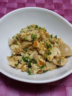 ☆豆腐と煮卵の中華サラダ★-レシピのメイン写真