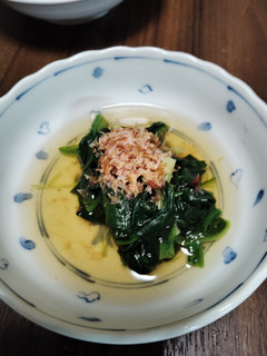 ほうれん草のお浸し-レシピのメイン写真