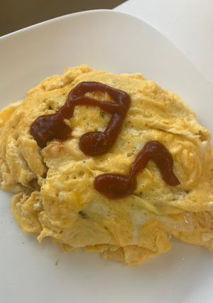 さばトマト煮缶でサバオムライス-レシピのメイン写真