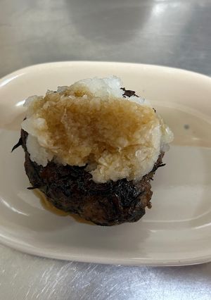 ひじき入り和風おろしハンバーグ-レシピのメイン写真