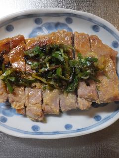 豚ロースのネギ味噌焼き-レシピのメイン写真