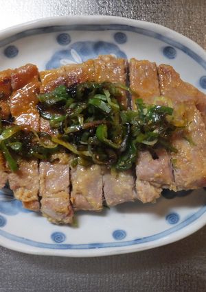 豚ロースのネギ味噌焼き-レシピのメイン写真
