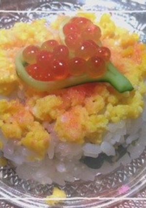 ハートのお寿司ケーキ♡お誕生日に♡-レシピのメイン写真